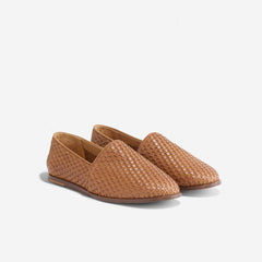 Nisolo Alejandro Woven Slip-On 2.0 Woven Brown | Men Sandals & Slip Ons