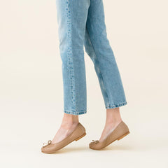 Nisolo Bea Go-To Ballet Almond | Women Flats & Slip Ons