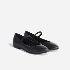 Nisolo Bea Go-To Mary Jane Black | Women Flats & Slip Ons