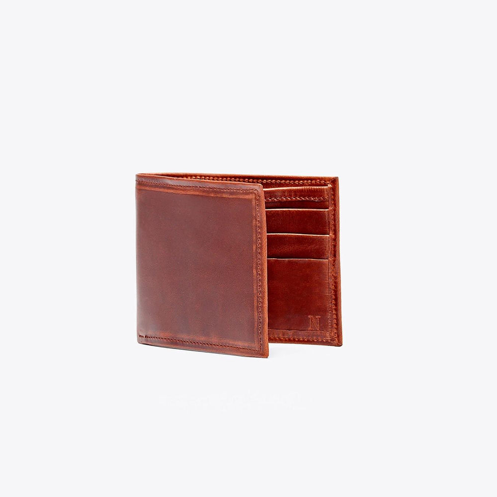 Nisolo Brewer Wallet Brandy | Men Bags & Wallets