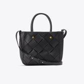 Nisolo Carry-All Handwoven Satchel Black | Women Bags & Wallets
