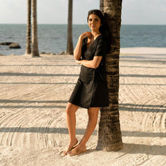 Nisolo Catalina Slide Sandal Almond | Women Flats & Slip Ons