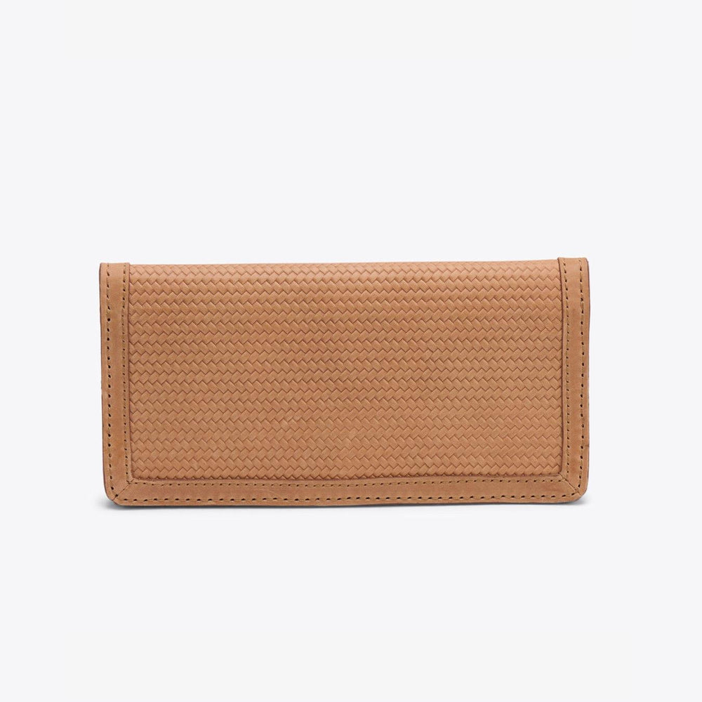 Nisolo Classic Wallet Woven Almond | Women Bags & Wallets