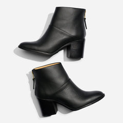 Nisolo Dari Commuter Boot Black/Black | Women Boots