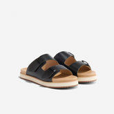 Nisolo Ella Flatform Slide Black | Women Sandals