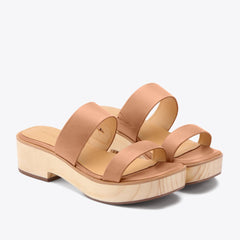 Nisolo Ellie All-Day Clog Almond | Women Heels