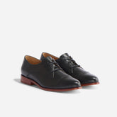 Nisolo Emilia Cap Toe Oxford Black | Women Flats & Slip Ons