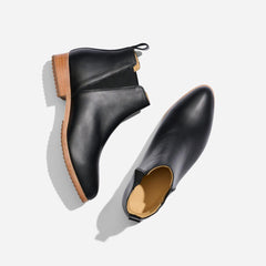 Nisolo Eva Everyday Chelsea Boot Black | Women Boots