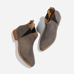 Nisolo Eva Everyday Chelsea Boot Grey | Women Boots
