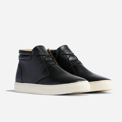 Nisolo Everyday Mid Top Sneaker Black | Men Sneakers