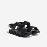 Nisolo Go-To Flatform Sandal 2.0 Black/Black | Women Sandals