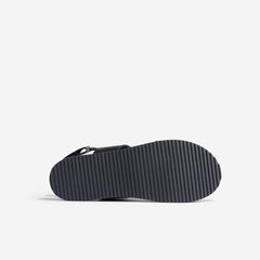 Nisolo Go-To Flatform Sandal 2.0 Black/Black | Women Sandals