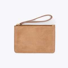 Nisolo Go-To Wristlet Clutch Almond | Women Bags & Wallets