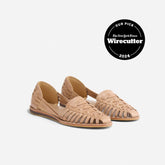 Nisolo Huarache Sandal Almond | Women Flats & Slip Ons