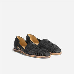 Nisolo Huarache Sandal Black | Men Sandals & Slip Ons