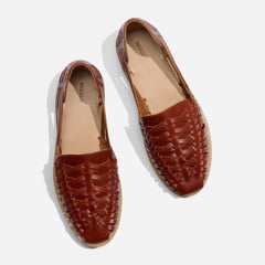 Nisolo Huarache Sandal Brandy | Men Sandals & Slip Ons