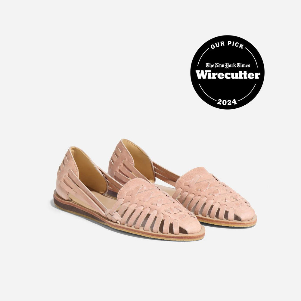 Nisolo Huarache Sandal Desert Rose | Women Flats & Slip Ons