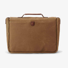 Nisolo Loreto Messenger Bag Waxed Canvas | Men Bags & Wallets