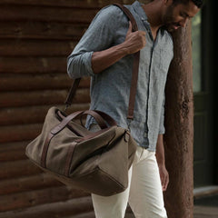 Nisolo Luis Weekender Forest Green | Men Bags & Wallets