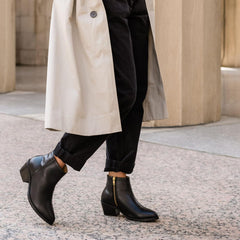 Nisolo Marisa Inside Zip Boot Black | Women Boots