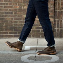 Nisolo Martin All-Weather Boot Waxed Brown | Men Boots