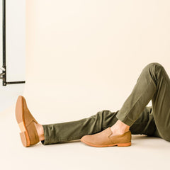 Nisolo Rio Slip-On Loafer Tobacco | Men Sandals & Slip Ons