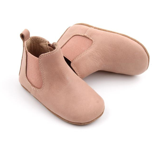 Nisolo Soft Sole Waxed Leather Chelsea Boot Antelope Pink | Baby Baby, Toddler & Kids Shoes