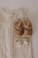 Nisolo Woven Soft Sole Sandal Walnut | Baby Baby, Toddler & Kids Shoes