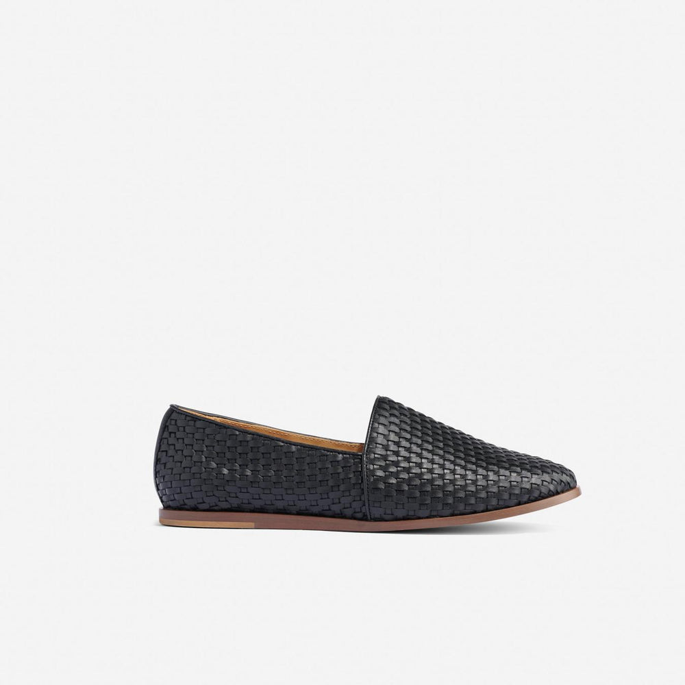 Nisolo Alejandro Woven Slip-On 2.0 Woven Black | Men Sandals &amp; Slip Ons