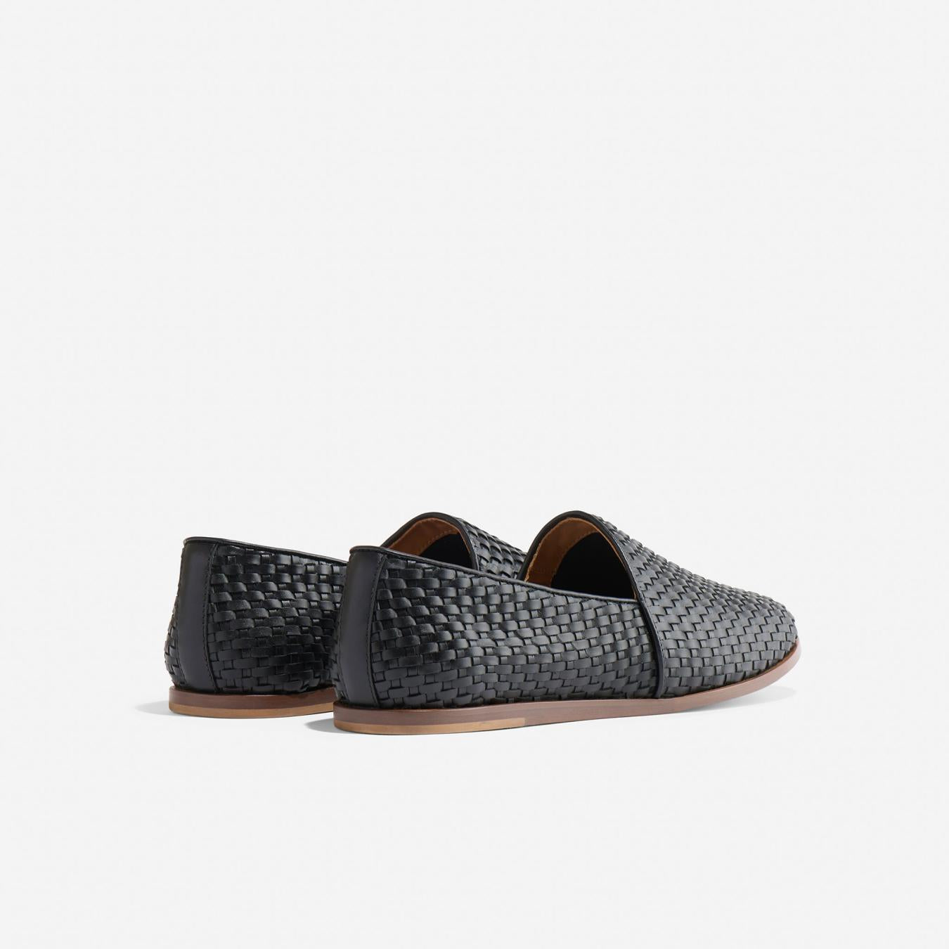 Nisolo Alejandro Woven Slip-On 2.0 Woven Black | Men Sandals &amp; Slip Ons