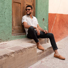 Nisolo Alejandro Woven Slip-On 2.0 Woven Brown | Men Sandals &amp; Slip Ons