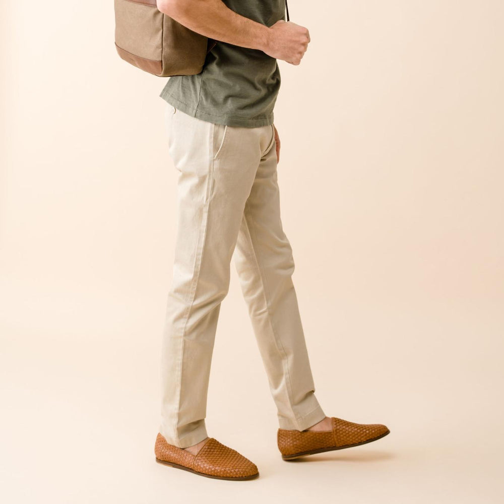 Nisolo Alejandro Woven Slip-On 2.0 Woven Brown | Men Sandals &amp; Slip Ons