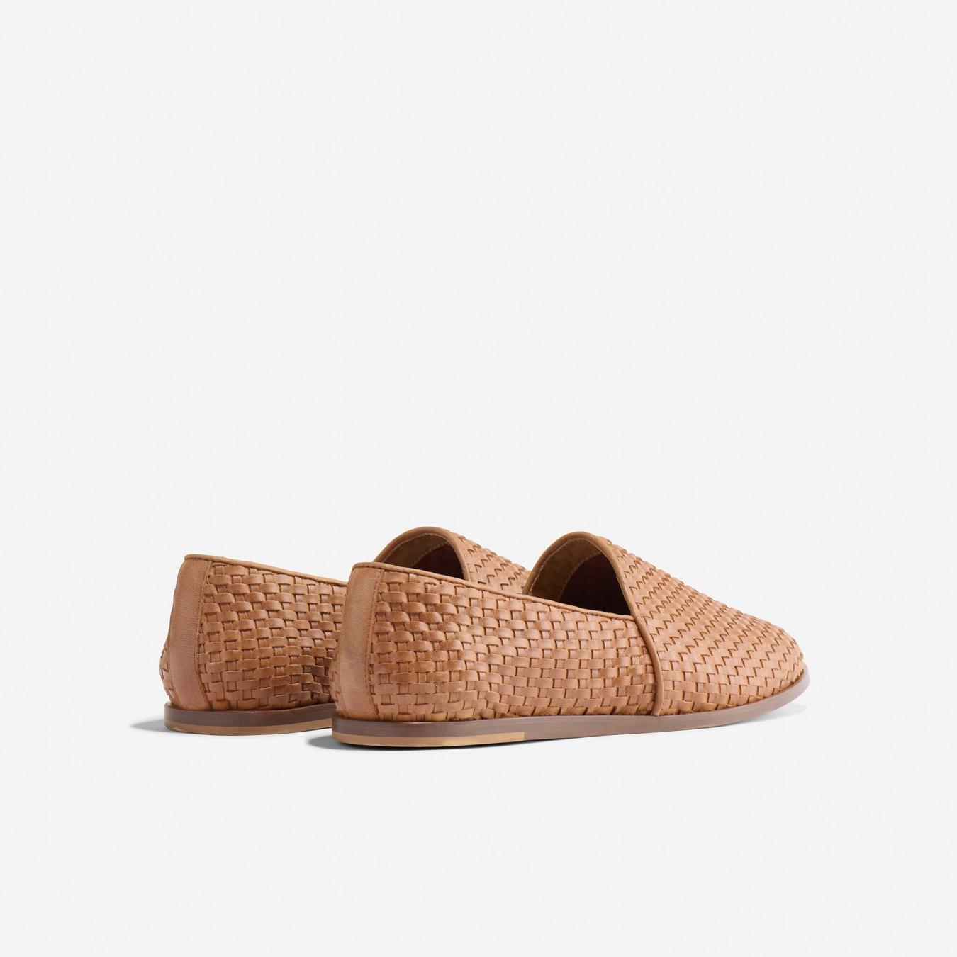 Nisolo Alejandro Woven Slip-On 2.0 Woven Brown | Men Sandals &amp; Slip Ons
