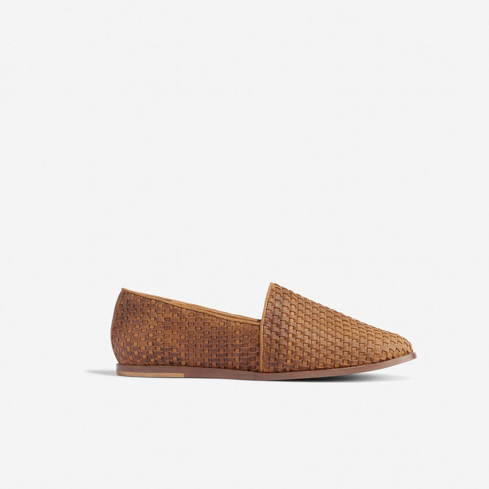 Nisolo Alejandro Woven Slip-On 2.0 Woven Tobacco | Men Sandals &amp; Slip Ons