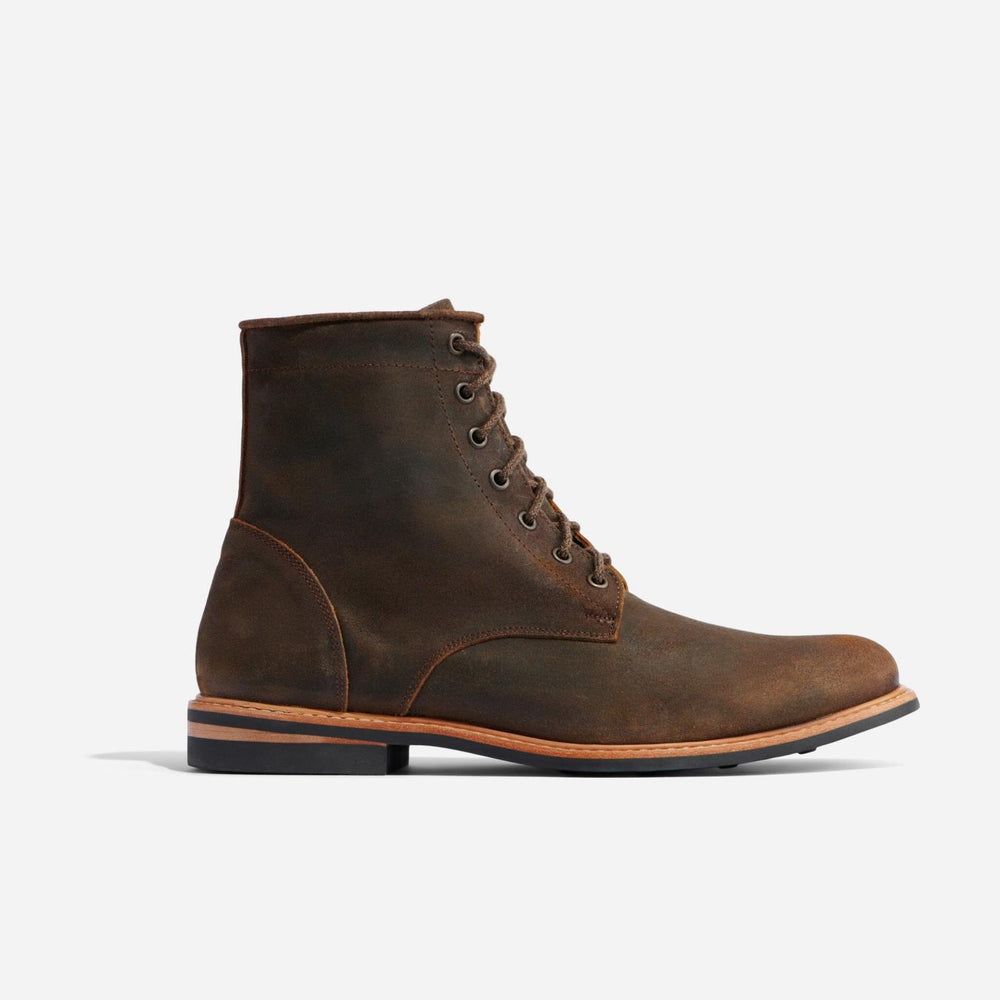 Nisolo All-Weather Andres Boot Waxed Brown | Men Boots