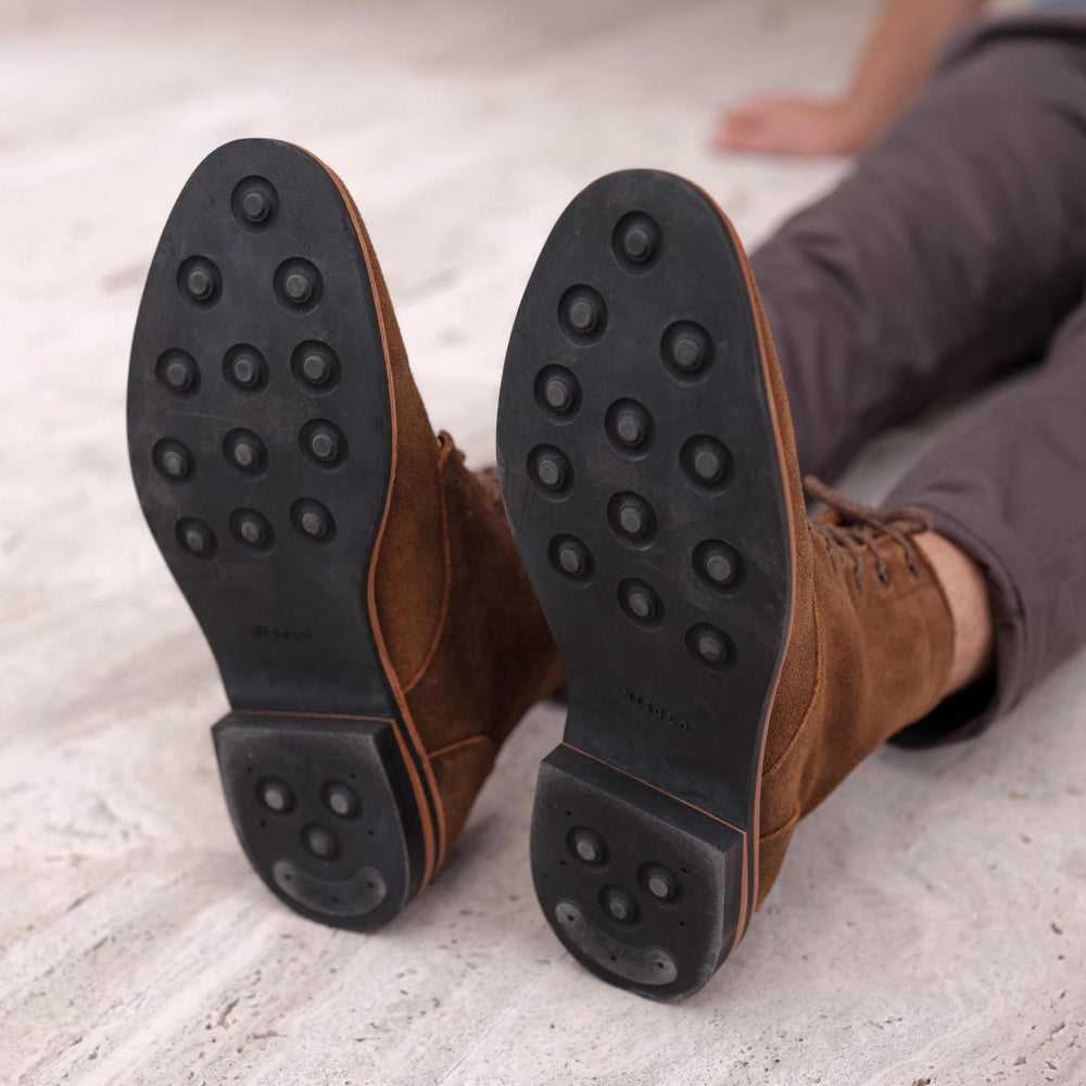 Nisolo All-Weather Andres Boot Waxed Brown | Men Boots