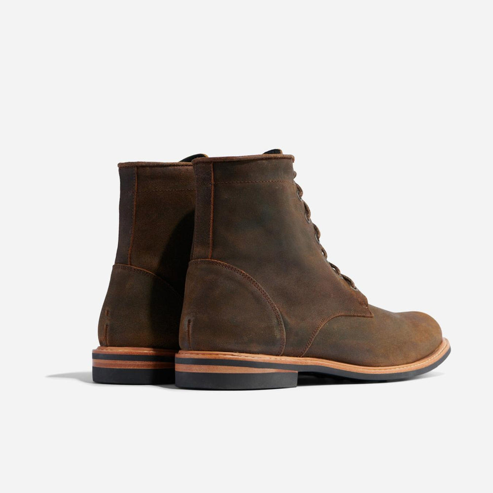 Nisolo All-Weather Andres Boot Waxed Brown | Men Boots