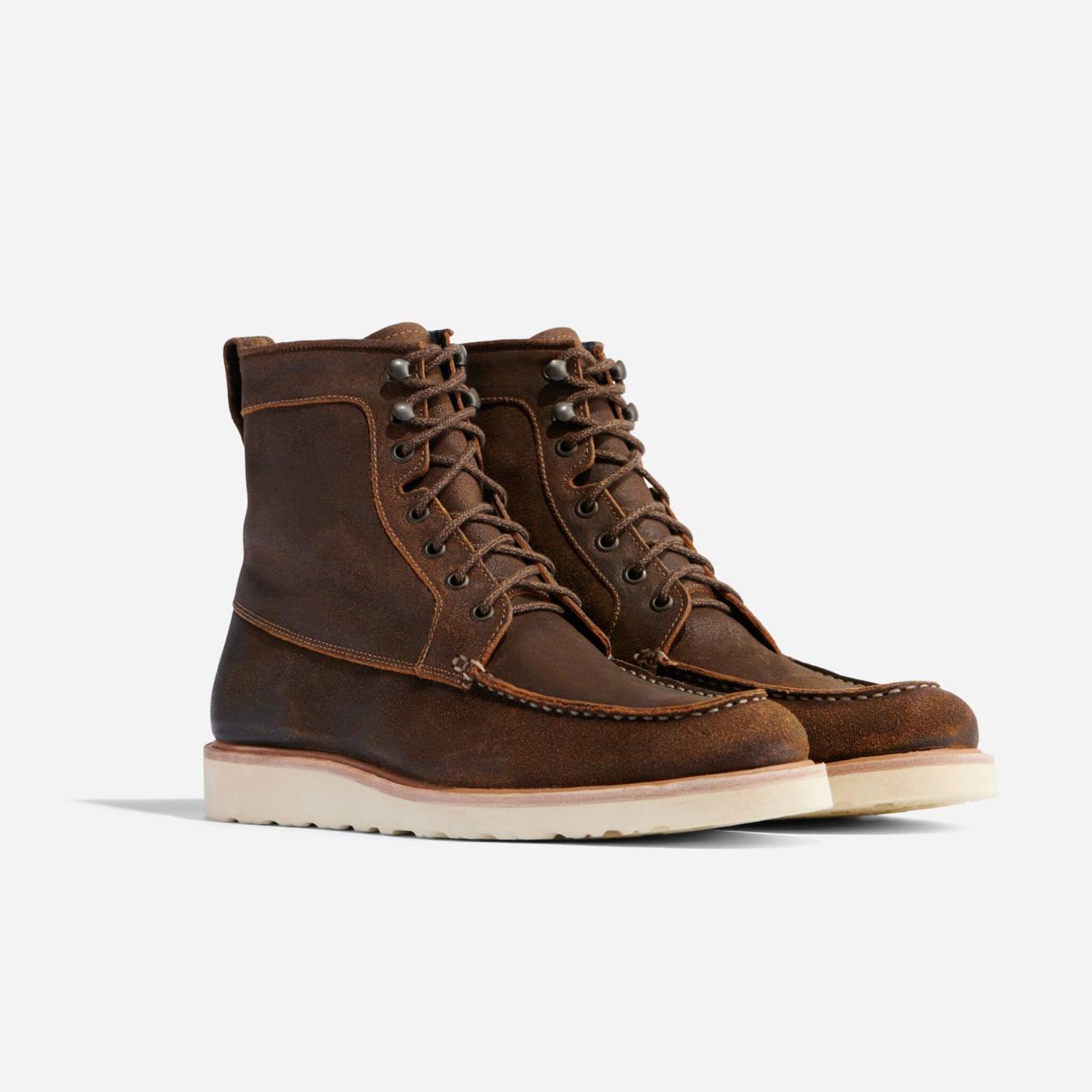 Nisolo All-Weather Mateo Boot Waxed Brown | Men Boots