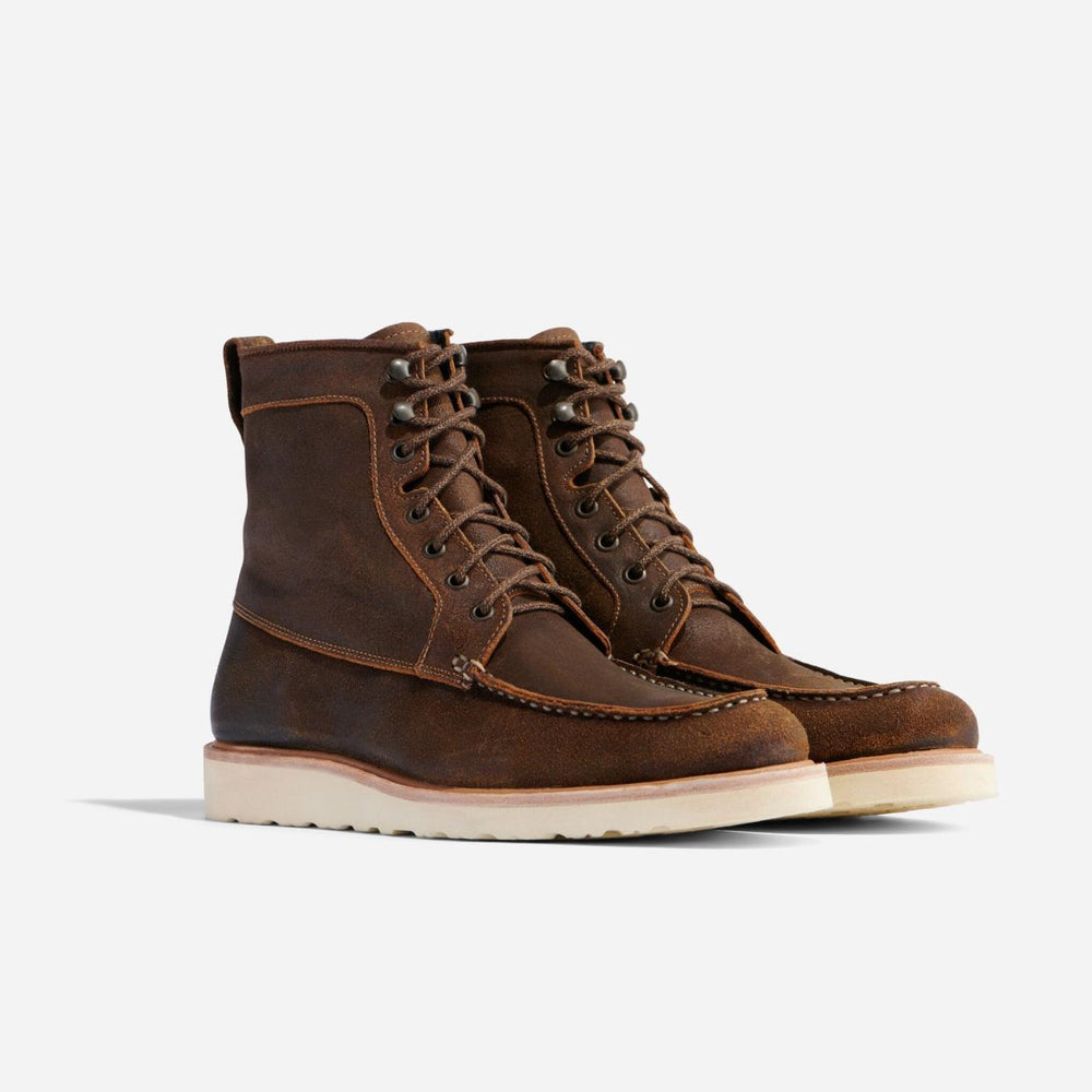 Nisolo All-Weather Mateo Boot Waxed Brown | Men Boots