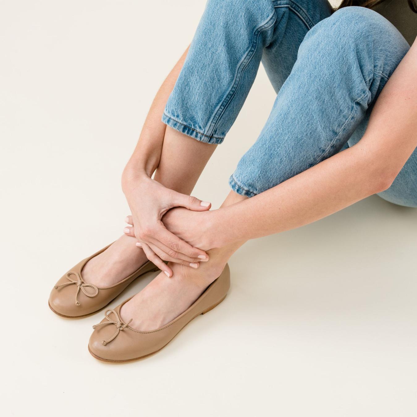 Nisolo Bea Go-To Ballet Almond | Women Flats &amp; Slip Ons