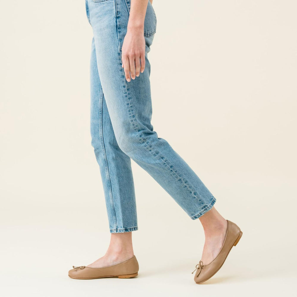 Nisolo Bea Go-To Ballet Almond | Women Flats &amp; Slip Ons