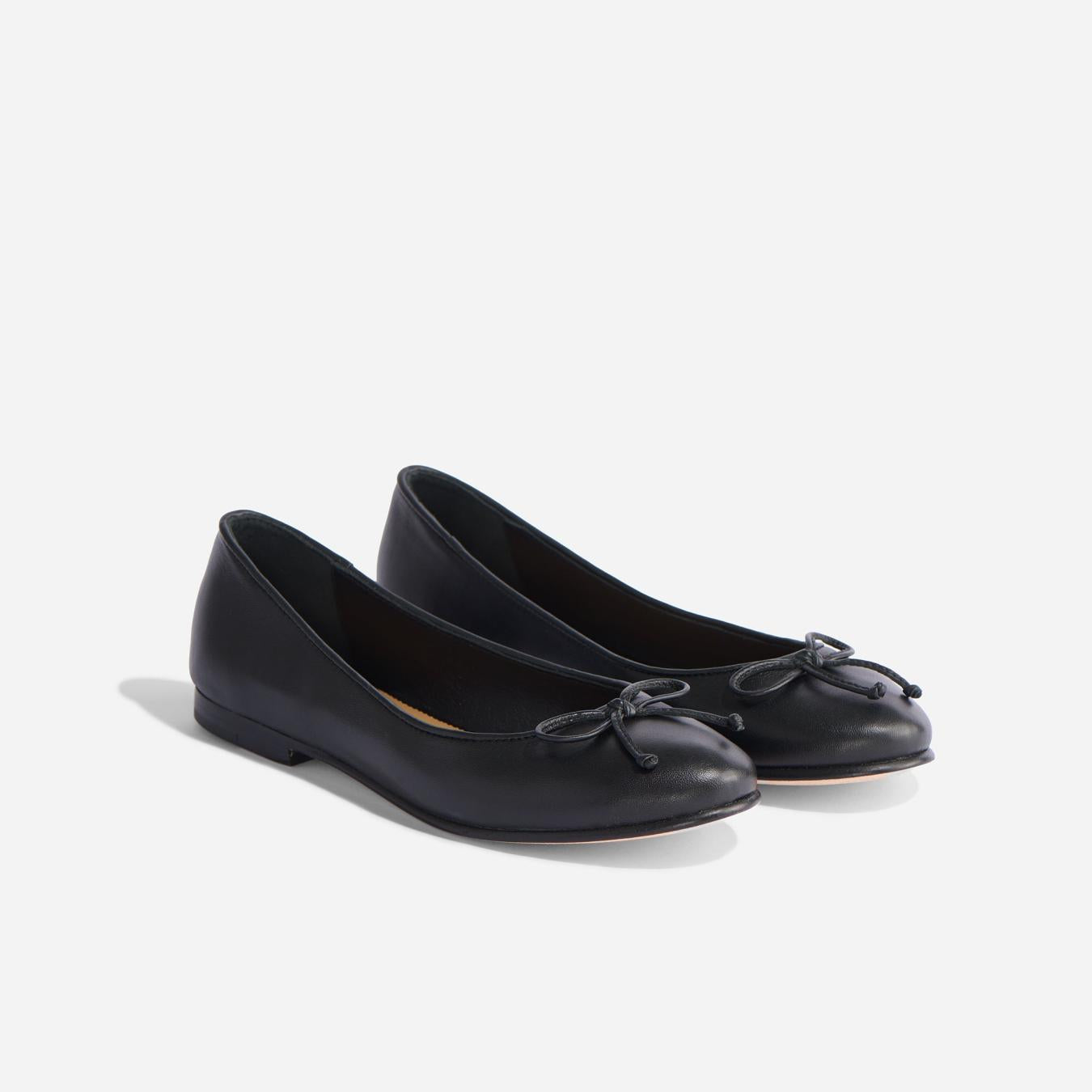 Nisolo Bea Go-To Ballet Black | Women Flats &amp; Slip Ons