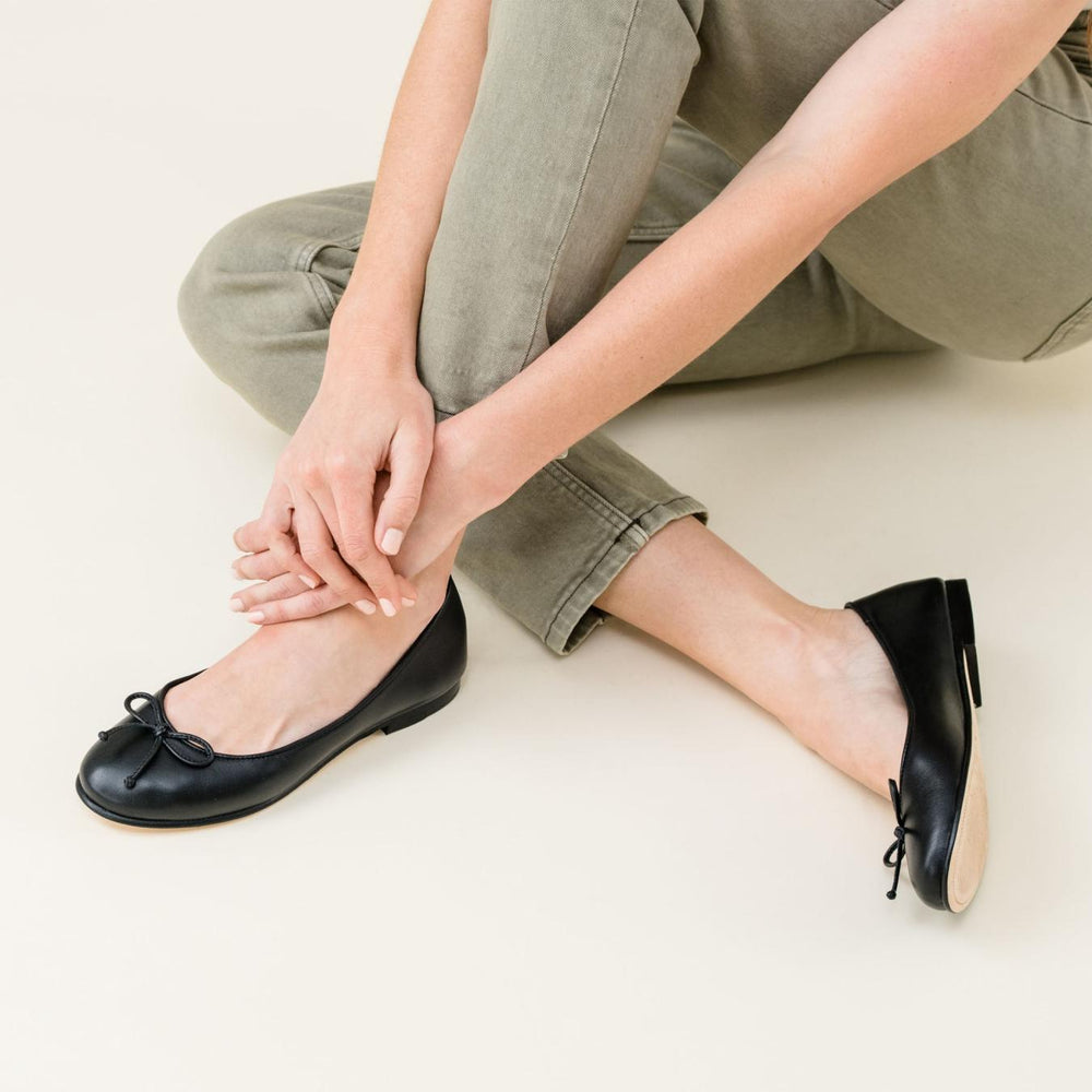 Nisolo Bea Go-To Ballet Black | Women Flats &amp; Slip Ons