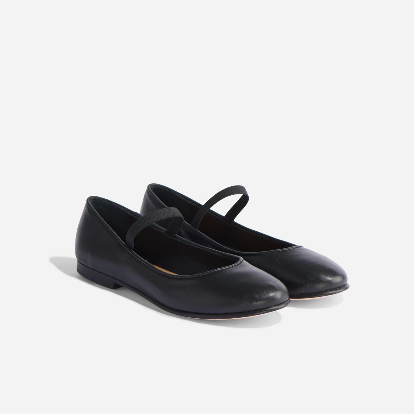 Nisolo Bea Go-To Mary Jane Black | Women Flats &amp; Slip Ons