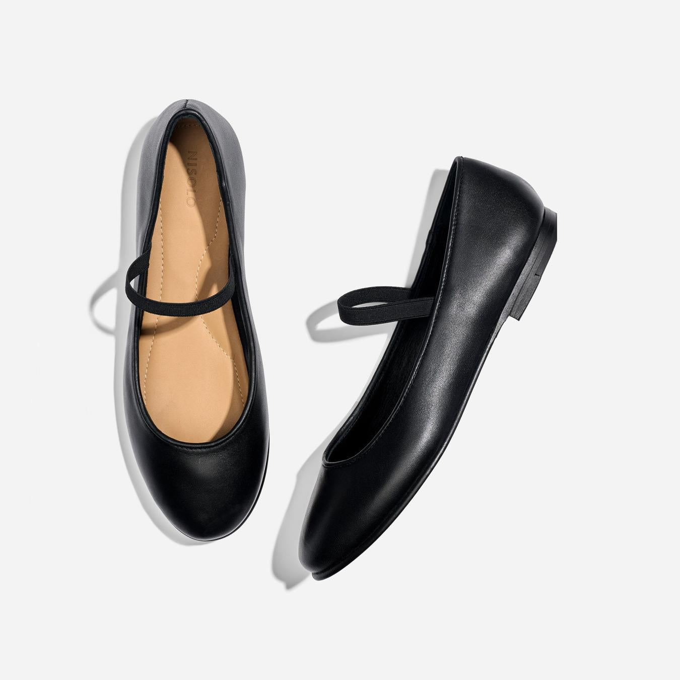 Nisolo Bea Go-To Mary Jane Black | Women Flats &amp; Slip Ons