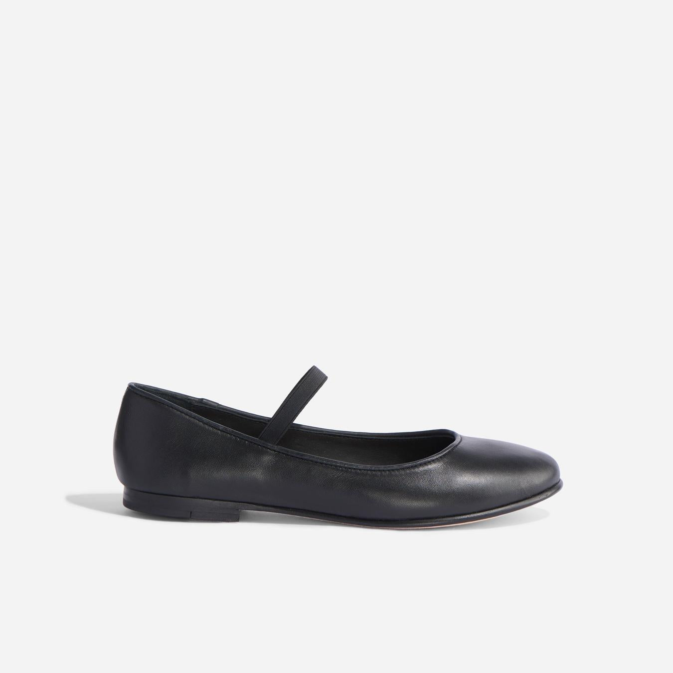 Nisolo Bea Go-To Mary Jane Black | Women Flats &amp; Slip Ons
