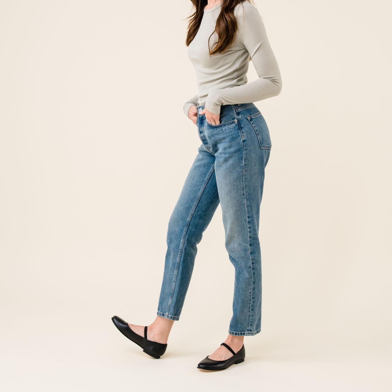 Nisolo Bea Go-To Mary Jane Black | Women Flats &amp; Slip Ons