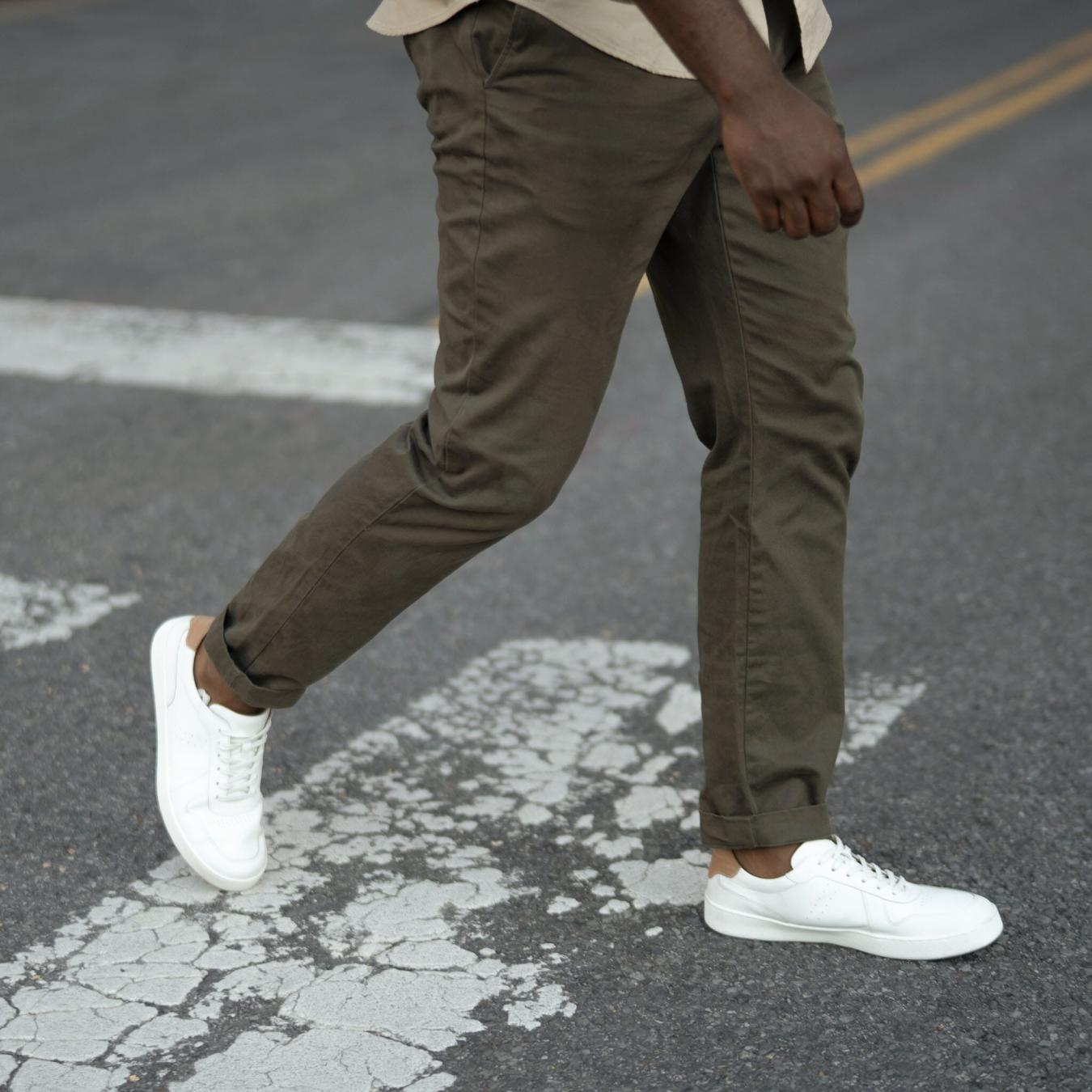 Nisolo Beto Go-To Court Sneaker White | Men Sneakers