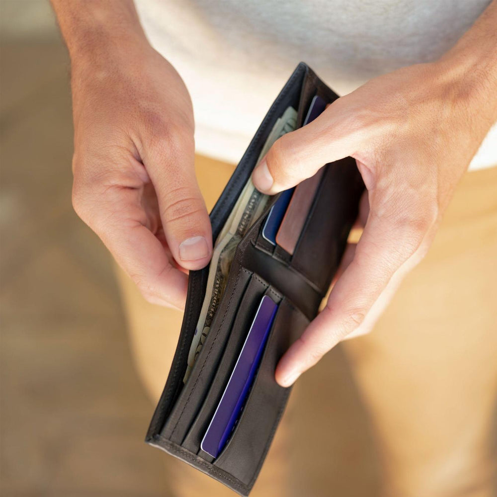 Nisolo Brewer Wallet Black | Men Bags &amp; Wallets