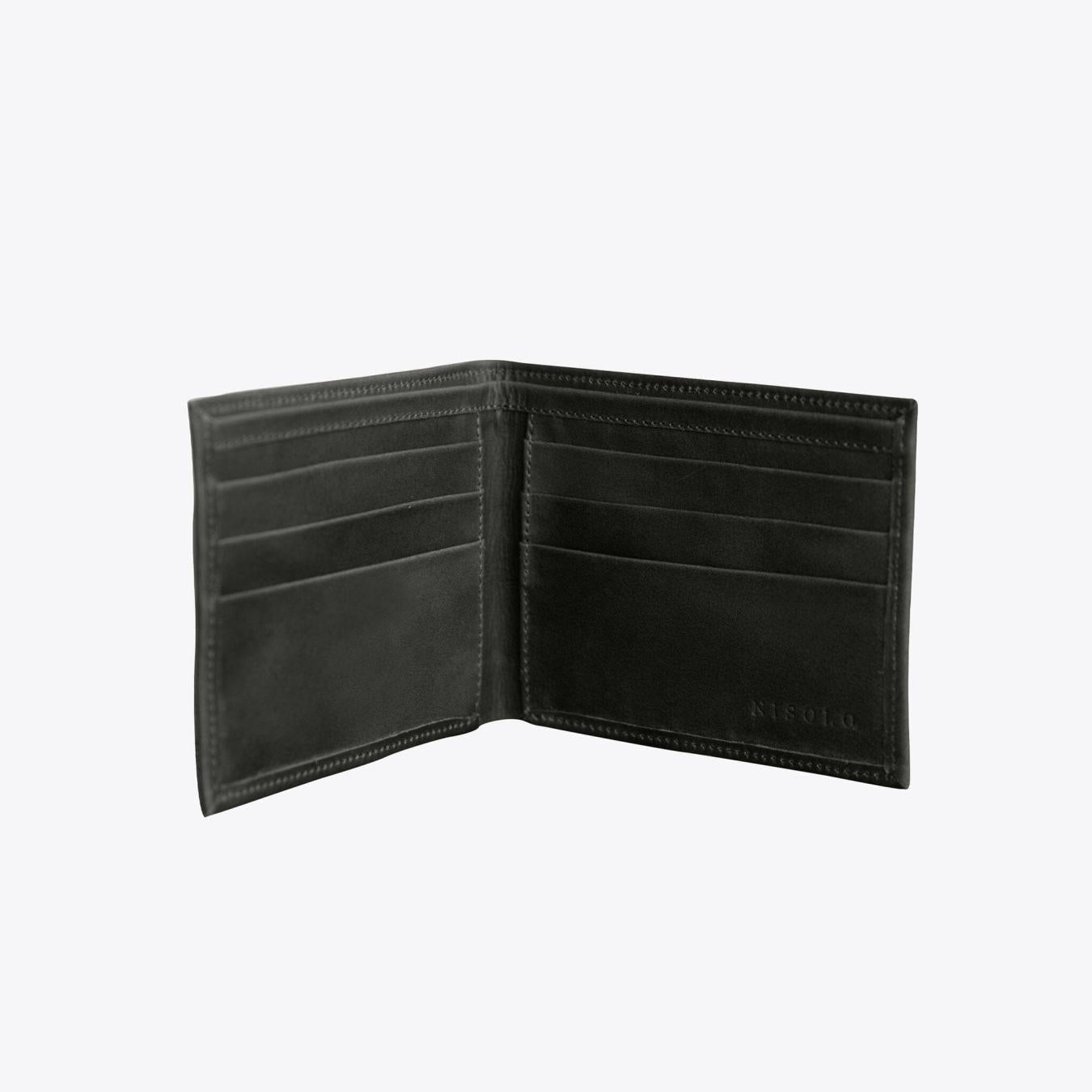 Nisolo Brewer Wallet Black | Men Bags &amp; Wallets